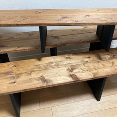 本棚（手作り）の画像