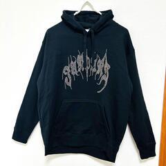 【新品 レア品 / JANPARI】ラインスト－ン ロゴパ－カ－ 裏起毛 3XLの画像