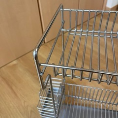 終了　水切りラックの画像