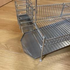 終了　水切りラックの画像
