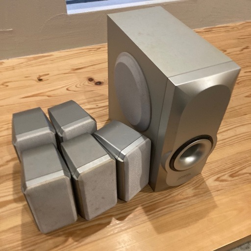 KENWOOD】シルバー スピーカーセット サブウーファー付き (ユウ) 宮崎