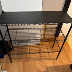 ニトリ　スチールラック　85cm幅の画像