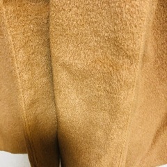 レディース　　キャメル　ロングコート　Lの画像