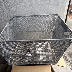 自転車　後カゴの画像