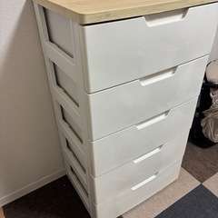 5段　チェスト　タンス　収納の画像