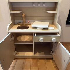 おままごと☆キッチンセット☆付属品あり☆子供の画像