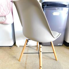 【JM938①】NITORI ニトリ ダイニングチェア ヘンリーGY グレー クッション座面 椅子の画像