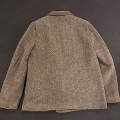 ブラウン テーラードジャケットの画像