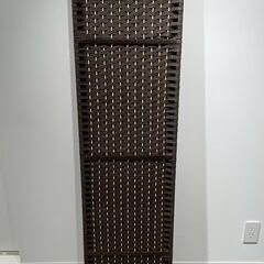 山善 パーテーション(4連)高さ148cm  2個セットの画像