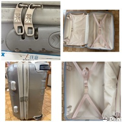 2輪ポリカーボネート系スーツケース　　の画像