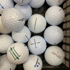 ロストボールキズあり ホワイト　50球の画像