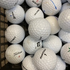 ロストボールキズあり ホワイト　50球の画像