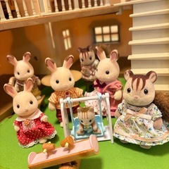 シルバニアファミリーあかりの灯る大きなお家の画像