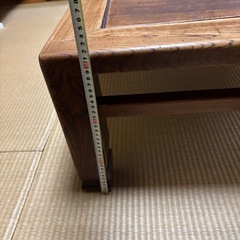 昭和レトロのちゃぶ台、座卓の画像