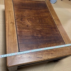 昭和レトロのちゃぶ台、座卓の画像