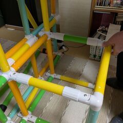室内ジャングルジムの画像