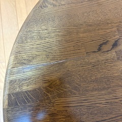 木製 ローテーブル ガラス付き 和風 座卓の画像