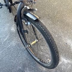 折りたたみ自転車20インチの画像