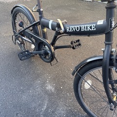 折りたたみ自転車20インチの画像