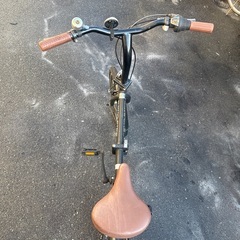 折りたたみ自転車20インチの画像