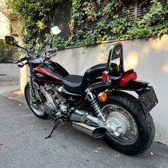 エリミネーター400LX 車検二年付！低走行 美車 オイルプラグ交換済 エンジン始動動画 当時物純正バックレスト付 ( gpz400r レブル gb350 )の画像