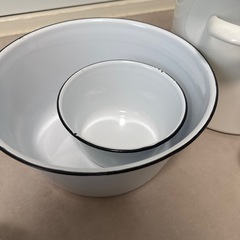 琺瑯　ライスストッカー　
の画像