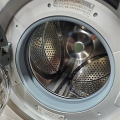 使用数ヶ月 美品 SHARP シャープ ドラム式洗濯乾燥機　2025年製　ES-S7J- WL  クリーニング済みの画像