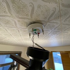 4 灯シーリングライト　おしゃれ　リモコン付き電球新品の画像