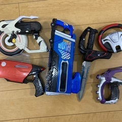 仮面ライダードライブ　おもちゃフルセットの画像