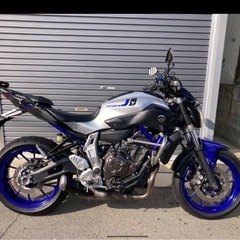 YAMAHA  MT-07  実働　すぐ乗れますの画像