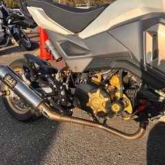 ホンダ★グロム★GROM★125cc★カスタム多数★OVERロングスイングアーム★OVERバックステップ★ヨシムラマフラー★などの画像