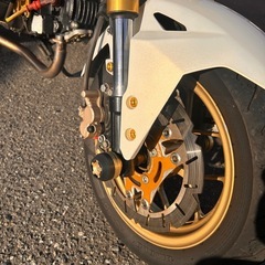 ホンダ★グロム★GROM★125cc★カスタム多数★OVERロングスイングアーム★OVERバックステップ★ヨシムラマフラー★などの画像