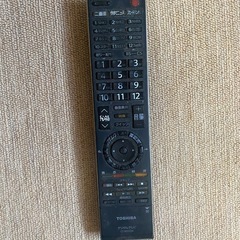 　ジャンク品　REGZA 37V リモコン付の画像