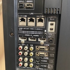 　ジャンク品　REGZA 37V リモコン付の画像