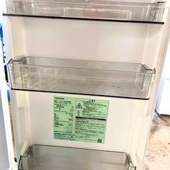 東芝 ノンフロン冷凍冷蔵庫 GR-U15BS (W) 2022年製の画像