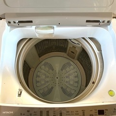 日立 HITACHI 全自動洗濯機 ビートウォッシュ BW-V80F 8kg 2021年製の画像
