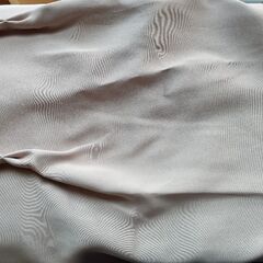 ピンクベージュ カーテン W 100H 200.2枚組 防災マーク付きの画像