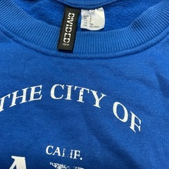 エイチアンドエム　トレーナー　サイズS 身幅55、総丈50、袖丈52センチの画像