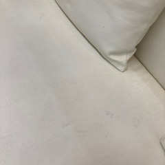ソファーダイニング5点セット　※ソファーにシミあります。の画像