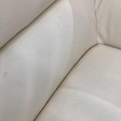 ソファーダイニング5点セット　※ソファーにシミあります。の画像
