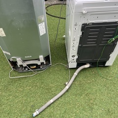 146L冷蔵庫・5.0Kg 洗濯機　家電セット 新生活　簡易乾燥付の画像