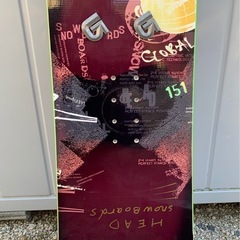 HEAD スノーボード　GLOBAL 151cmの画像