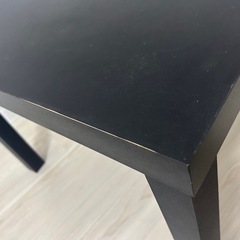 ローテーブル　机　黒　ブラック　シンプル　座卓の画像