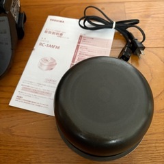 東芝ジャー炊飯器 3合炊きの画像