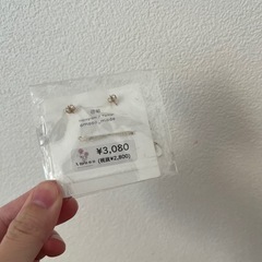 新品 ◎ 金アレ対応ピアスの画像