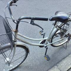 手渡しのみ、26インチ、9,800円、外装6段変速、オートライト付中古自転車、自転車出張修理店グッドサイクルが出品の画像