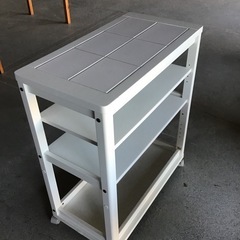 キッチンワゴン　ラック　棚　中古品の画像