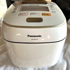 パナソニックの可変圧力IHジャー炊飯器 SR-PW107 2017年製の画像