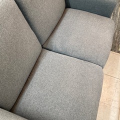 ニトリ　2人掛けソファーベッドの画像