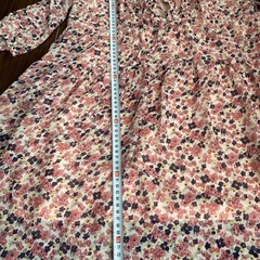 花柄ワンピース　チュニックの画像